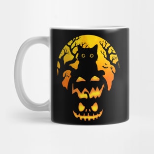 Spooky cat Mug